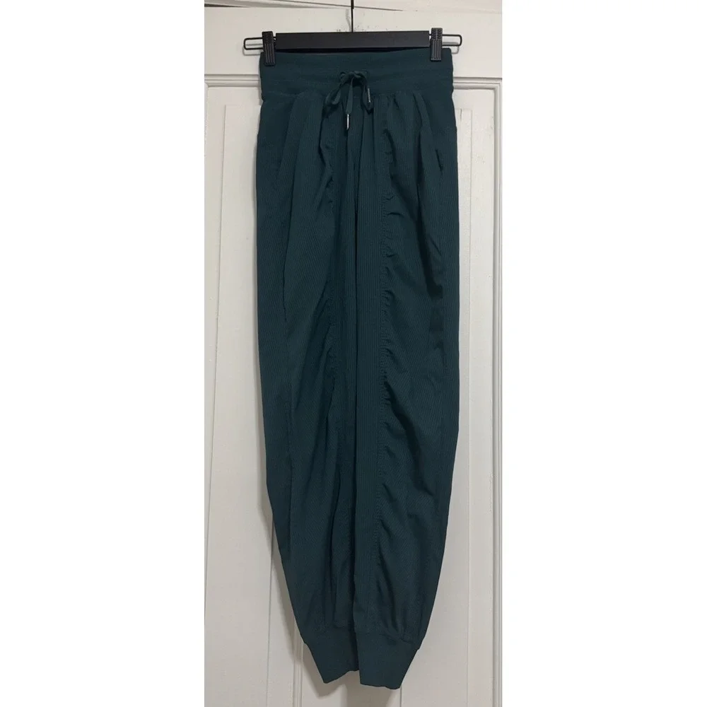 Lululemon Dance Studio Mid Rise Jogger Full Length W5ENMS Women Size 0 Indo Blue